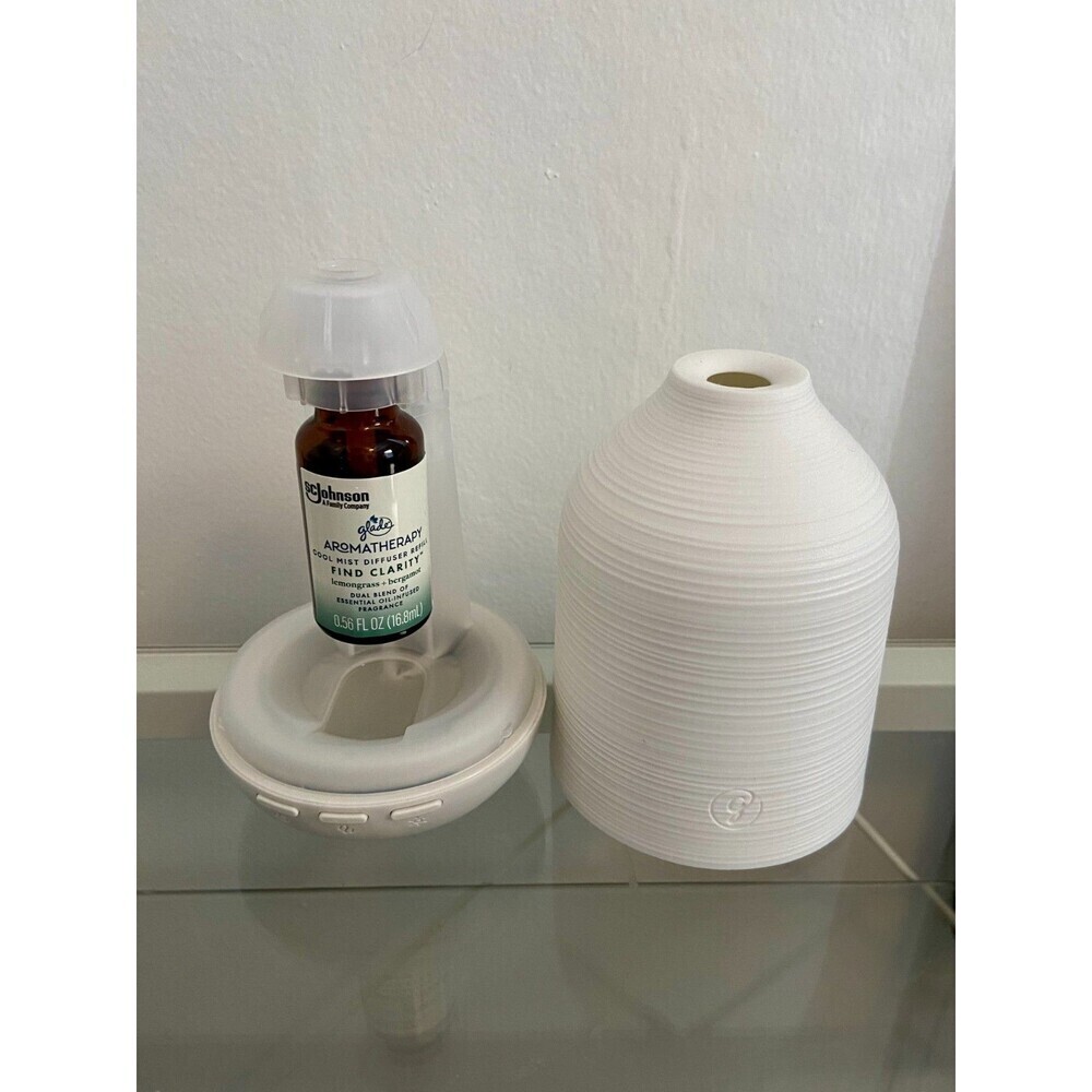 Glade Aromatherapy Cool Mist Diffuser Vapor Air Freshener Room Spray Clarity